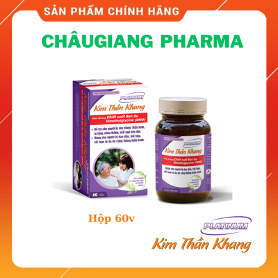 TPBVSK Kim Thần Khang Platinum hộp 60 viên (Mua 6 hộp tặng 1 hộp)